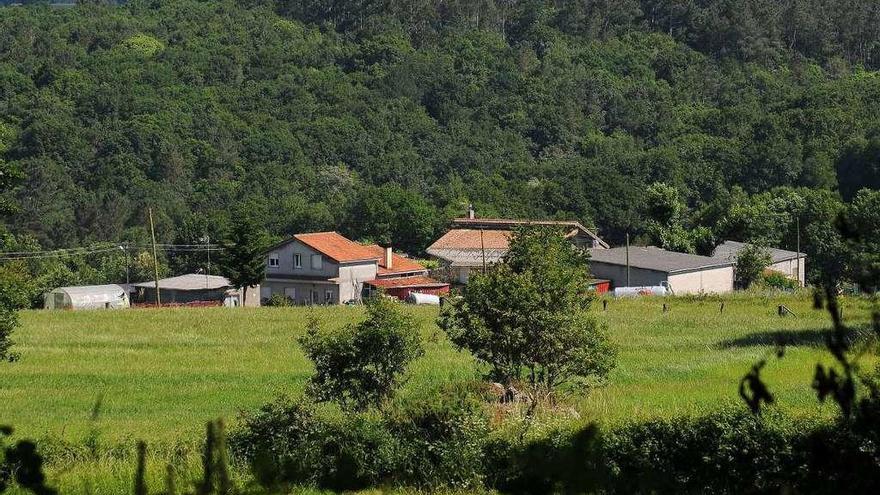 Vista de una aldea del municipio trasdezano. // Bernabé/Javier Lalín