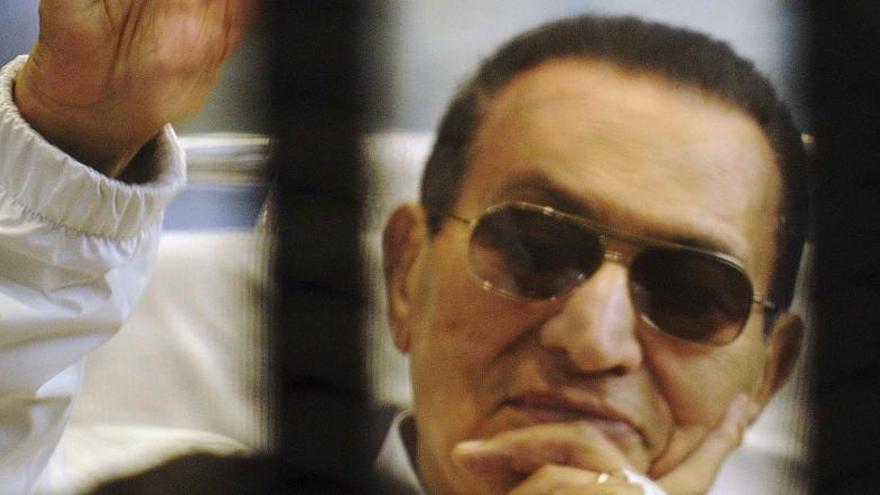 El expresidente egipcio Hosni Mubarak.