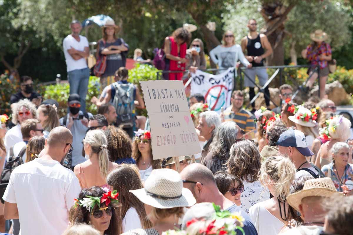 Manifestación Ibiza Respira en Ibiza