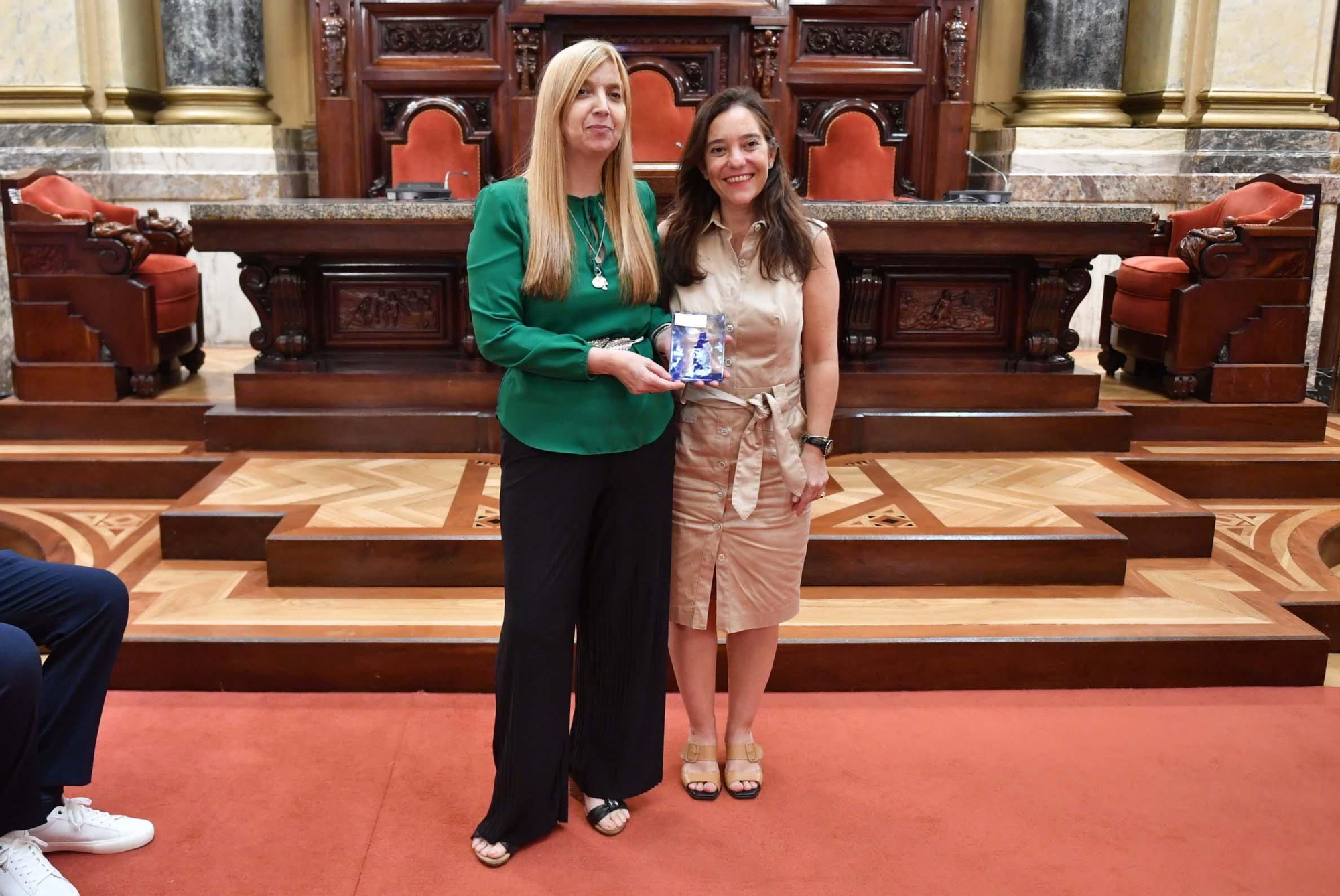 Homenaje en María Pita a los alumnos con mejores expedientes en la PAU 2025
