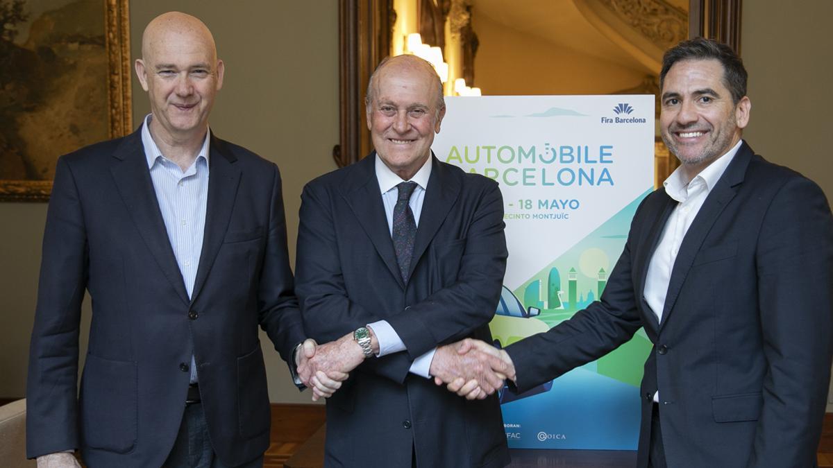 Ricard Zapatero, Enrique Lacalle y José Miguel García, el alma de Automobile Barcelona
