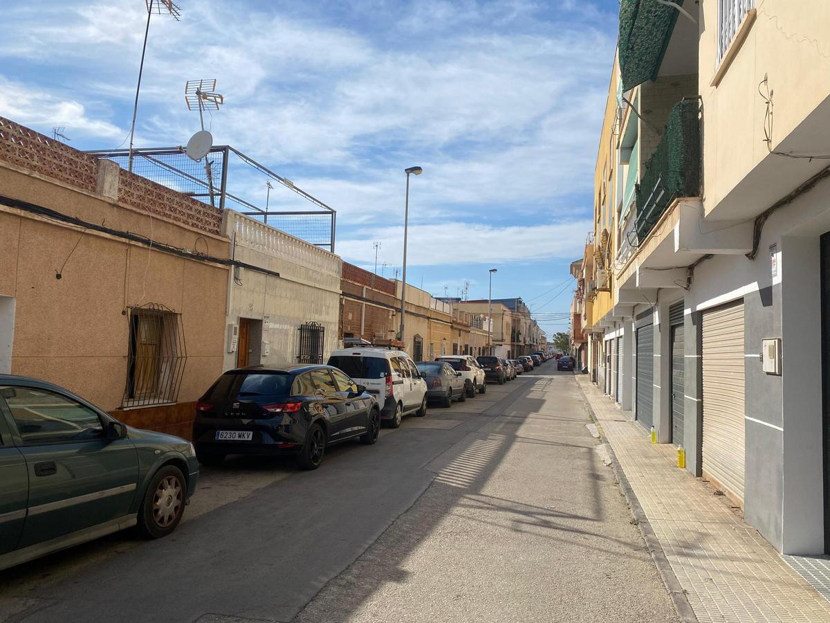 Zona de Los Barreros donde tuvo lugar el apuñalamiento mortal de un chico de 18 años en Cartagena.