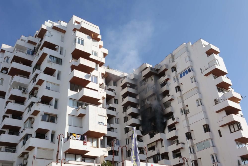 Incendio en Sant Antoni