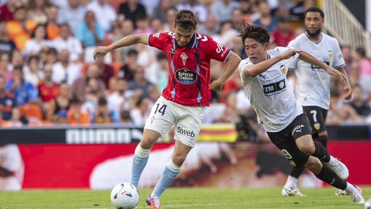 Las mejores imágenes del Valencia - Celta