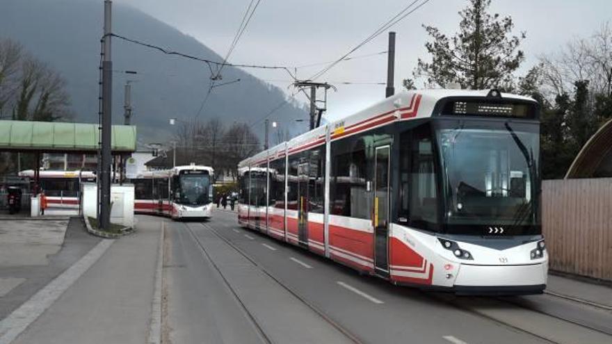 Los tranvías valencianos ya circulan en Austria