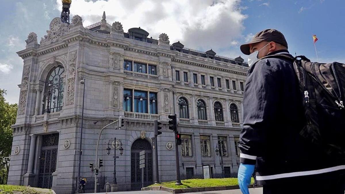 La seu del Banc d&#039;Espanya a Madrid