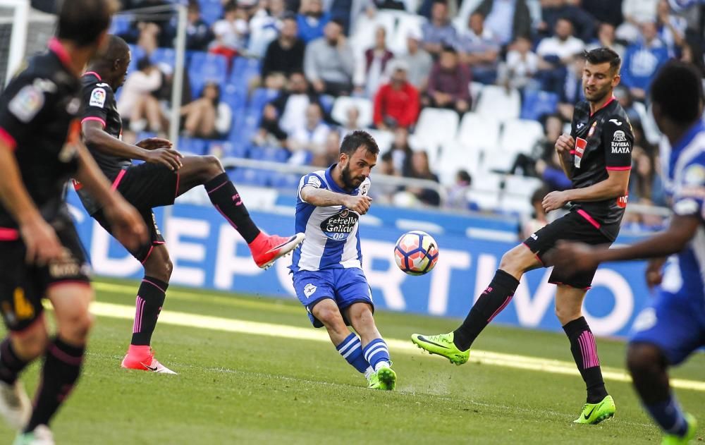 El Dépor cae en Riazor ante el Espanyol