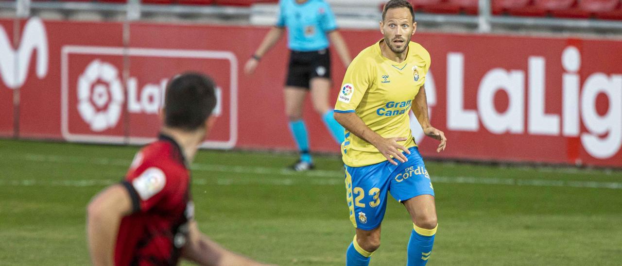 Partido entre CD Mirandés y UD Las Palmas