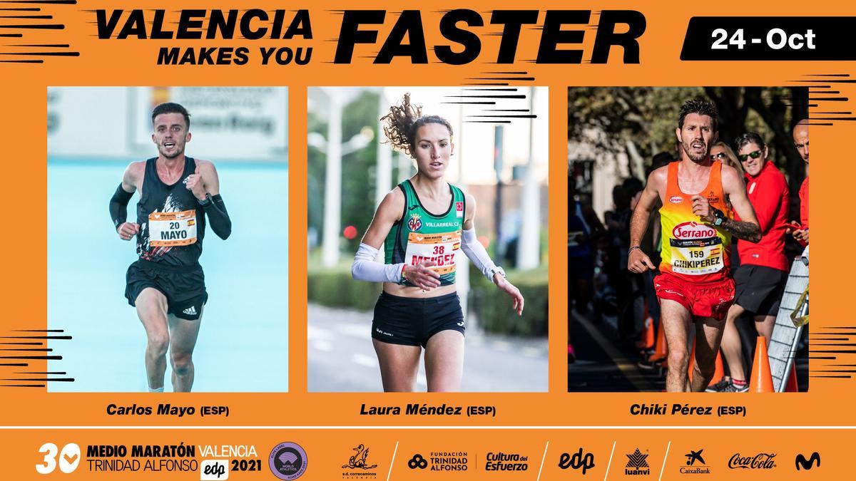 Elite nacional del Medio Maratón Valencia