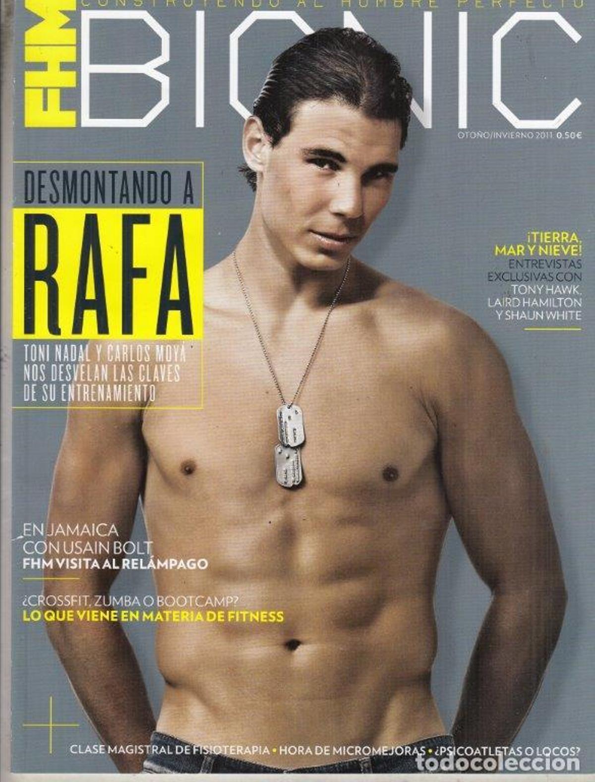 Rafa Nadal en las portadas de revistas