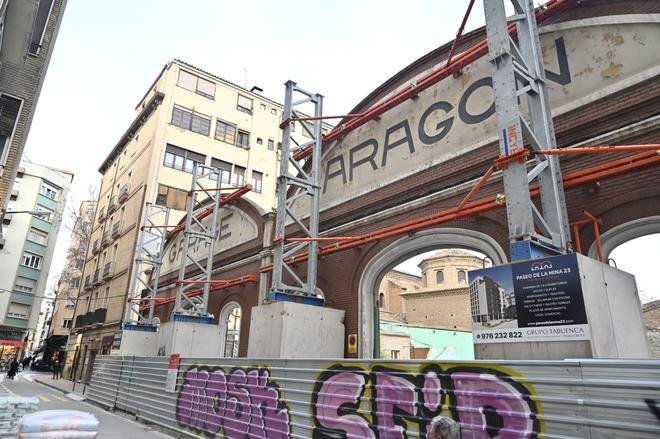 EN IMÁGENES | Así se encuentra el solar de las antiguas naves de Garaje Aragón