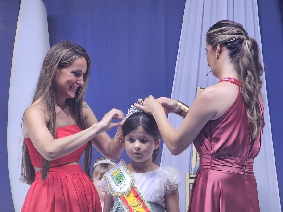 La niña María Rubio ya es la Reina Infantil de las Fiestas