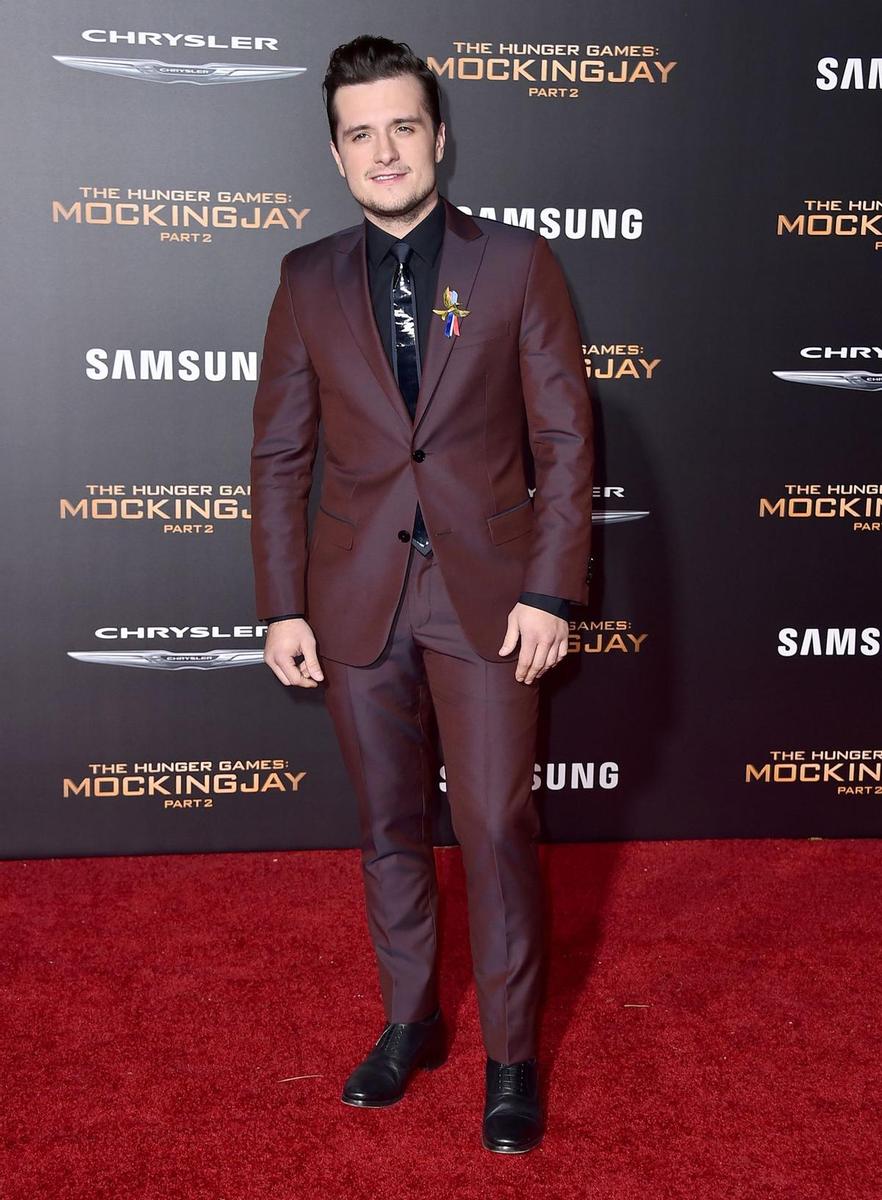 Josh Hutcherson en el estreno de 'Los Juegos del Hambre' en Los Angeles