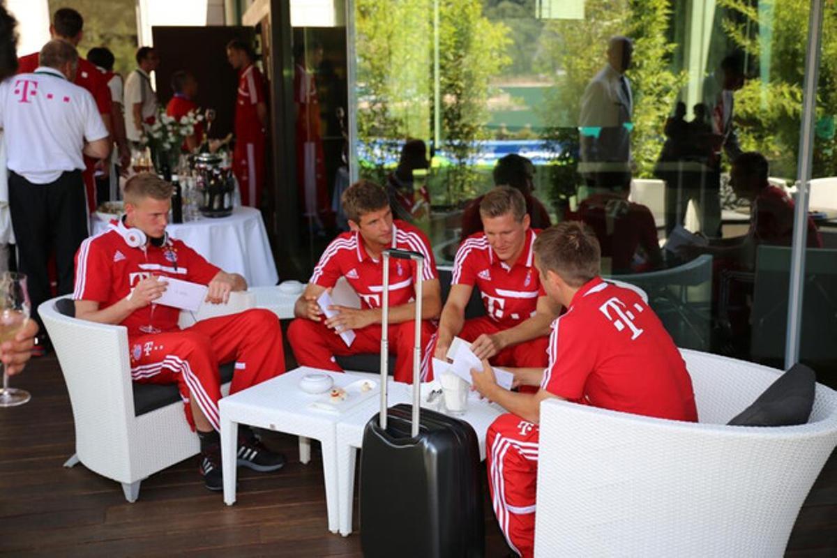 El Bayern de Pep se entrena en Trentino