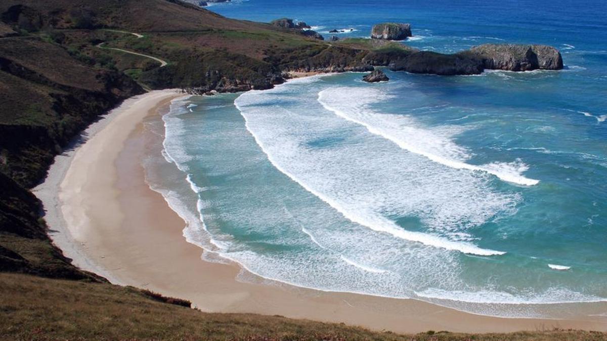 Playa de Torimbia.