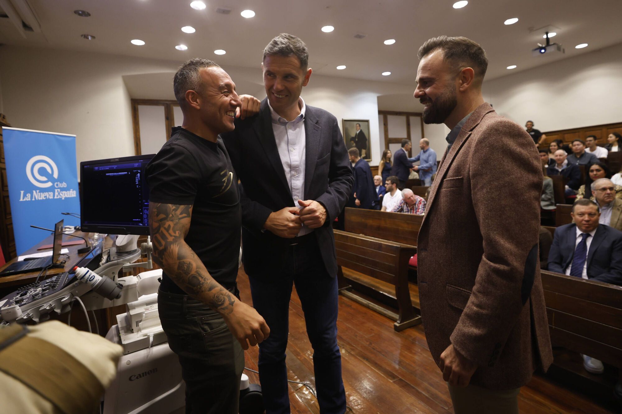 Así fue la Cátedra Iberoamericana de Fútbol y Valores en la que participó el Real Oviedo