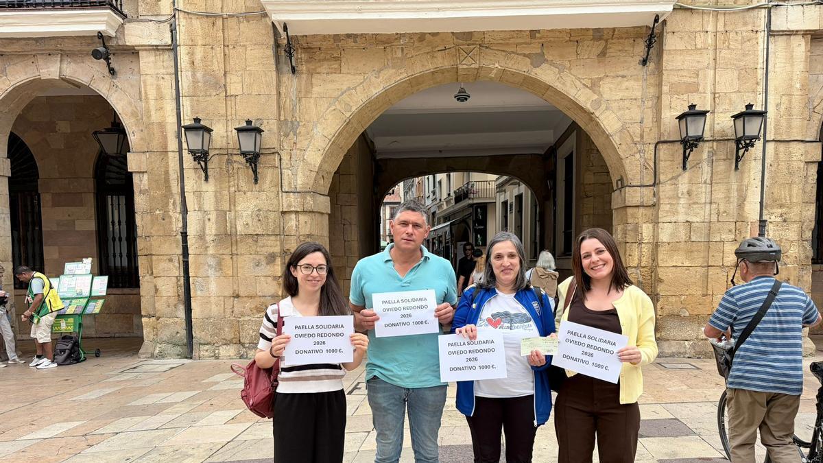 Natalia Cabezas, Manuel Almeida, Isabel Méndez y Alba García.
