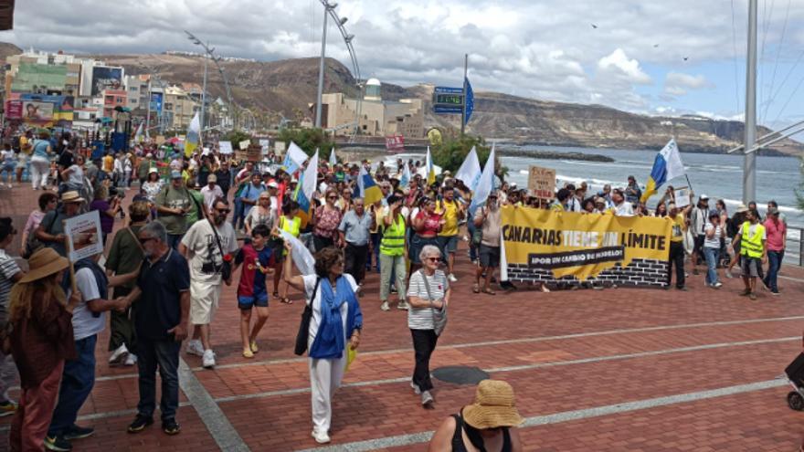 Manifestación del 18M en Las Palmas de Gran Canaria