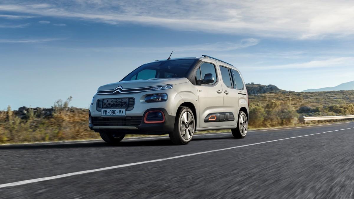 Citroën renueva la gama del Berlingo con cuatro acabados que apuestan por la seguridad