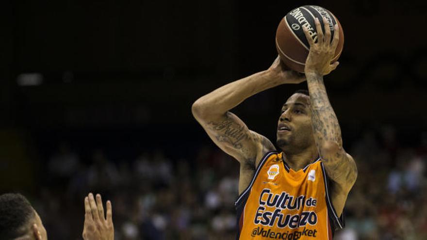 Erick Green, en el choque ante el Betis.