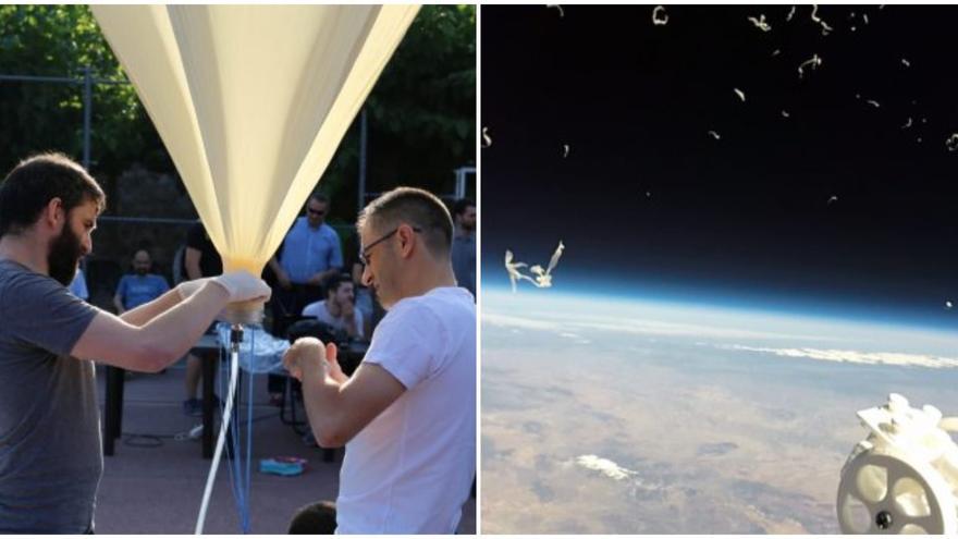 Un instituto de Castellón emula a la NASA y se lanza a la carrera espacial