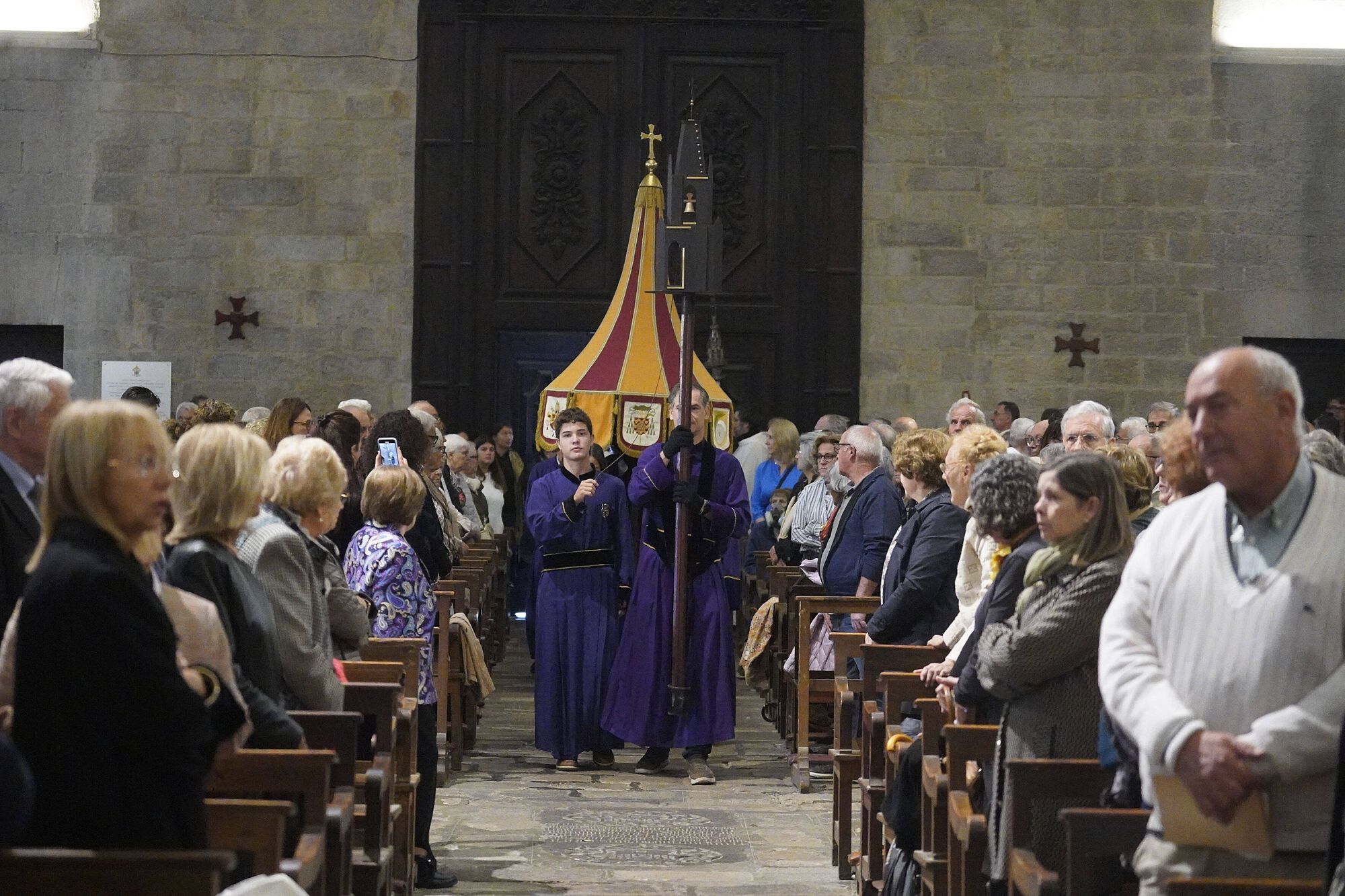 Girona Basílica de Sant Feliu missa de Sant Narcís El Bisbe de Girona evoca Sant Narcís per combatre "la guerra, la fam i la manca d'una vida digna"