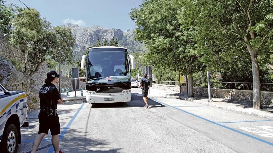 Comienza a aplicarse las restricciones de acceso a sa Calobra