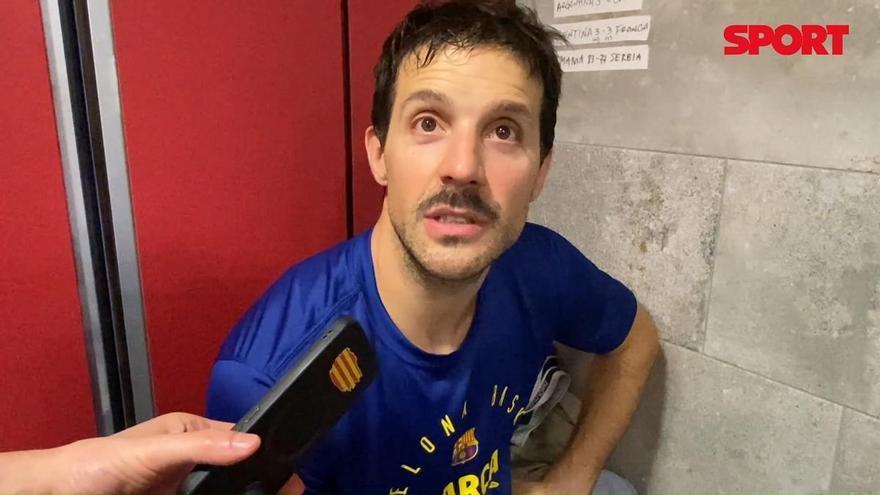 Nico Laprovittola: "No ha sido un año fácil, pero intento disfrutar de cada partido aquí y transmitir frescura al equipo"