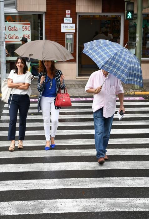 18/10/2018 TELDE. Lluvia en Telde, San Gregorio ...