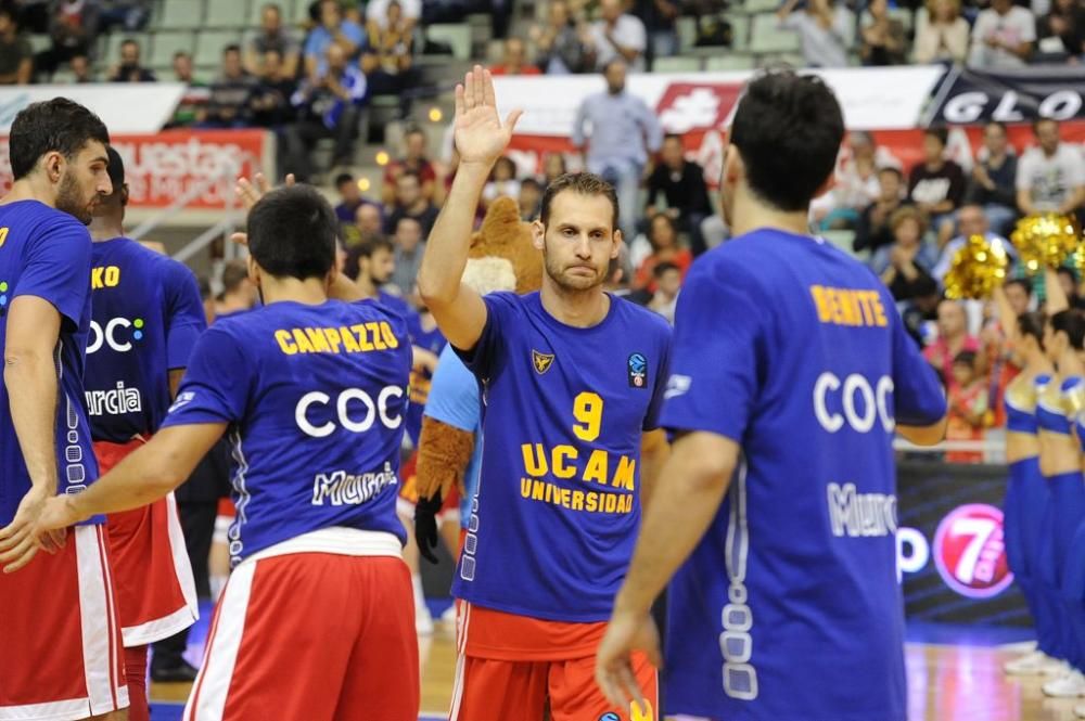 Triunfo en el debut del UCAM CB en la Eurocup