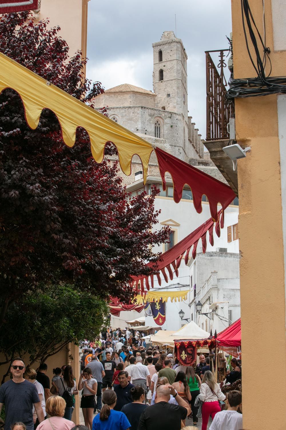 Última jornada de la Feria Ibiza Medieval 2023