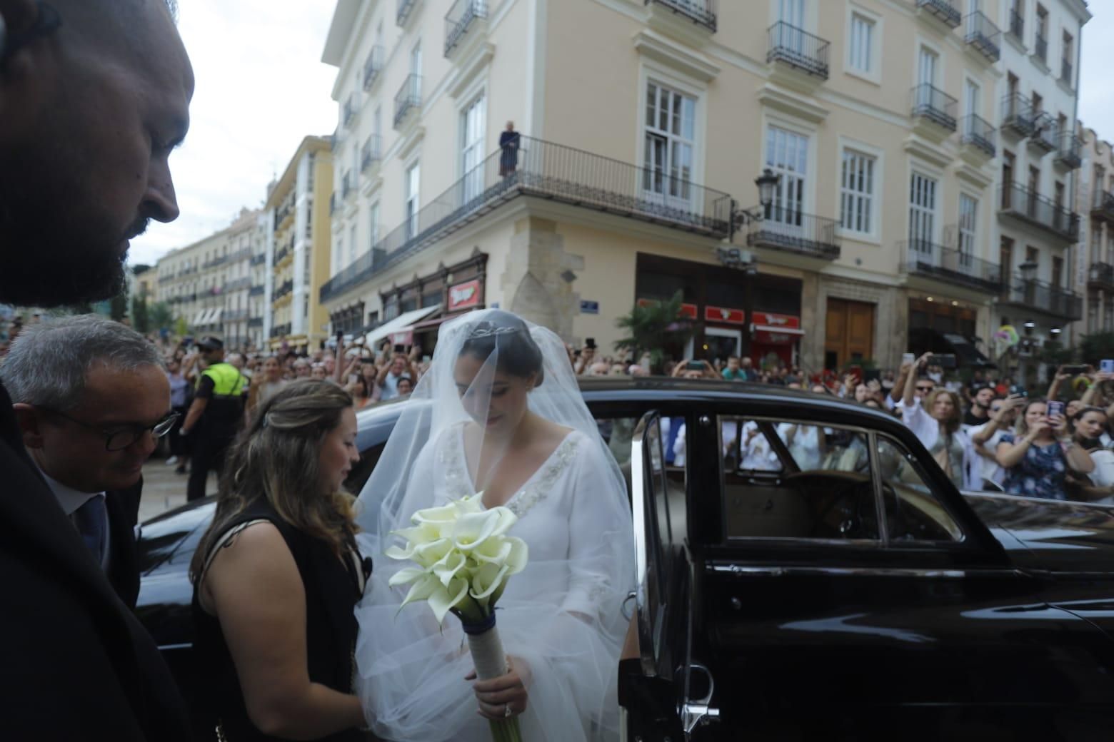 Así ha sido la llegada de los invitados a la boda real en València