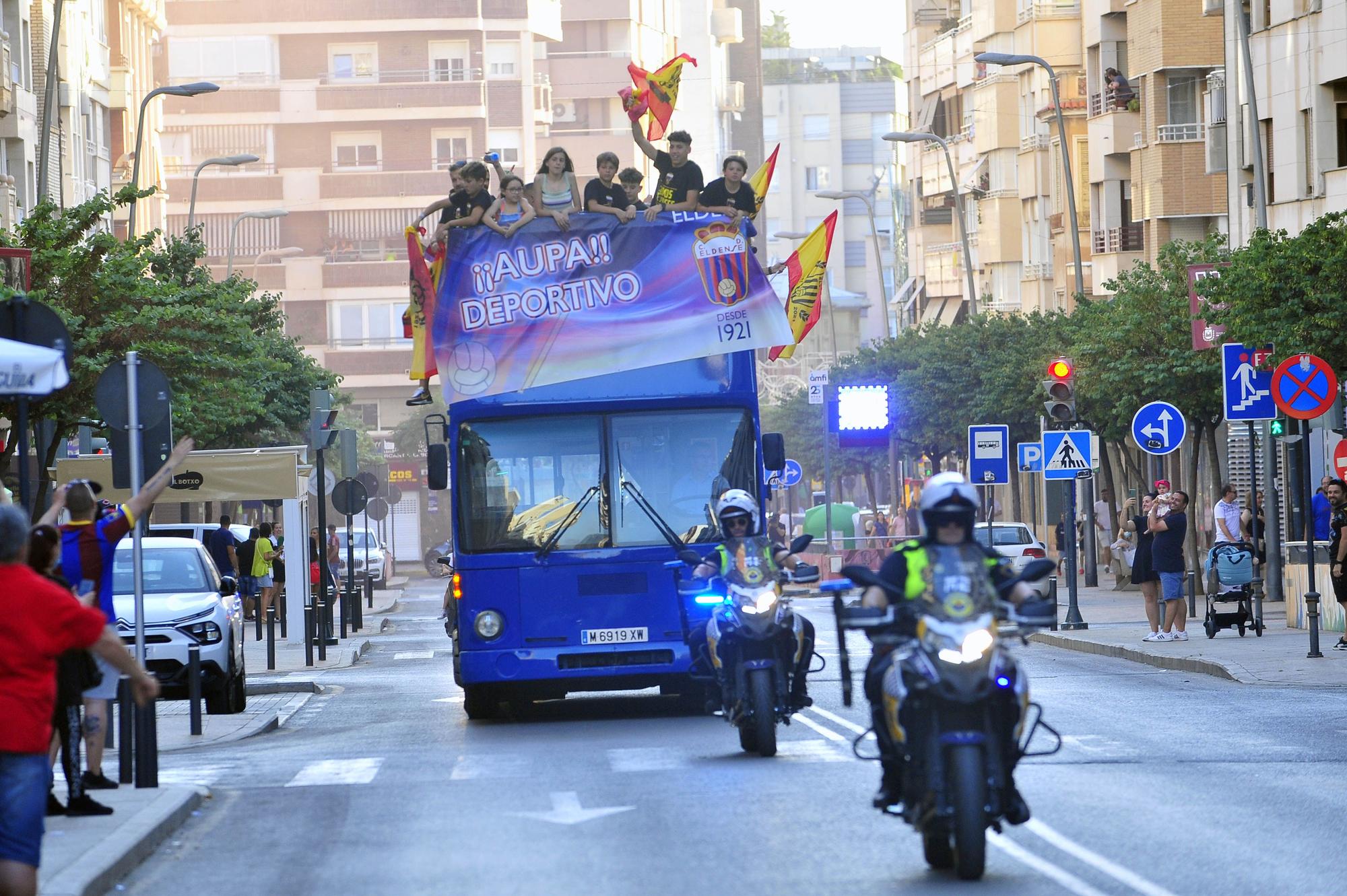 Celebración ascenso del Eldense