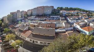 Vista de Can Peguera, uno de los barrios de Nou Barris. 