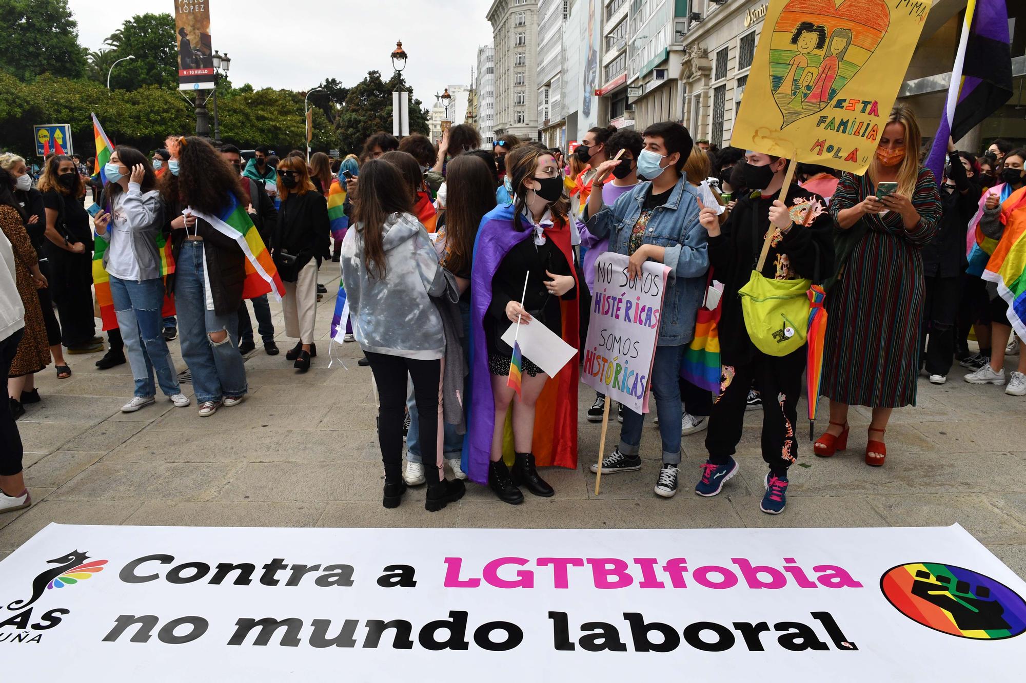 Día del Orgullo LGTBI 2021 en A Coruña