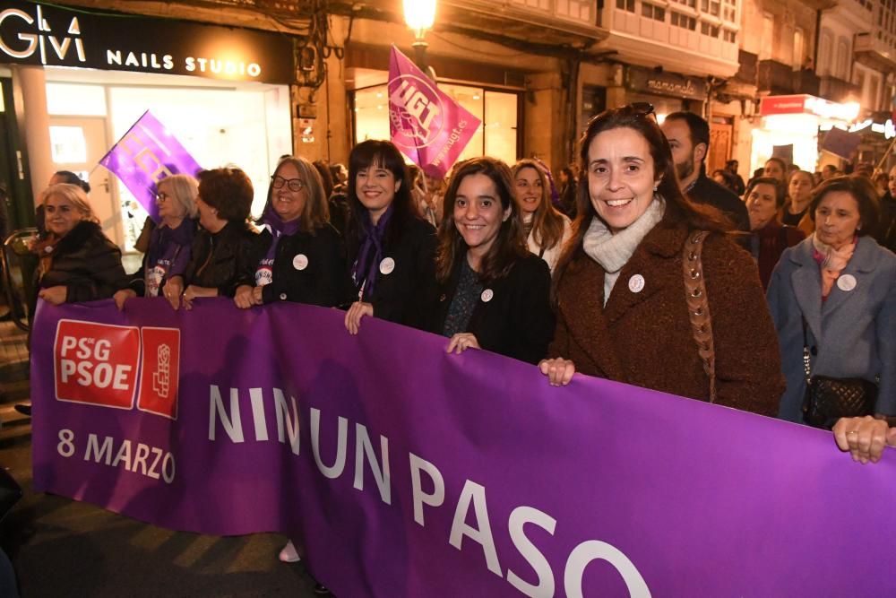 Unas 40.000 personas secundan la marcha feminista