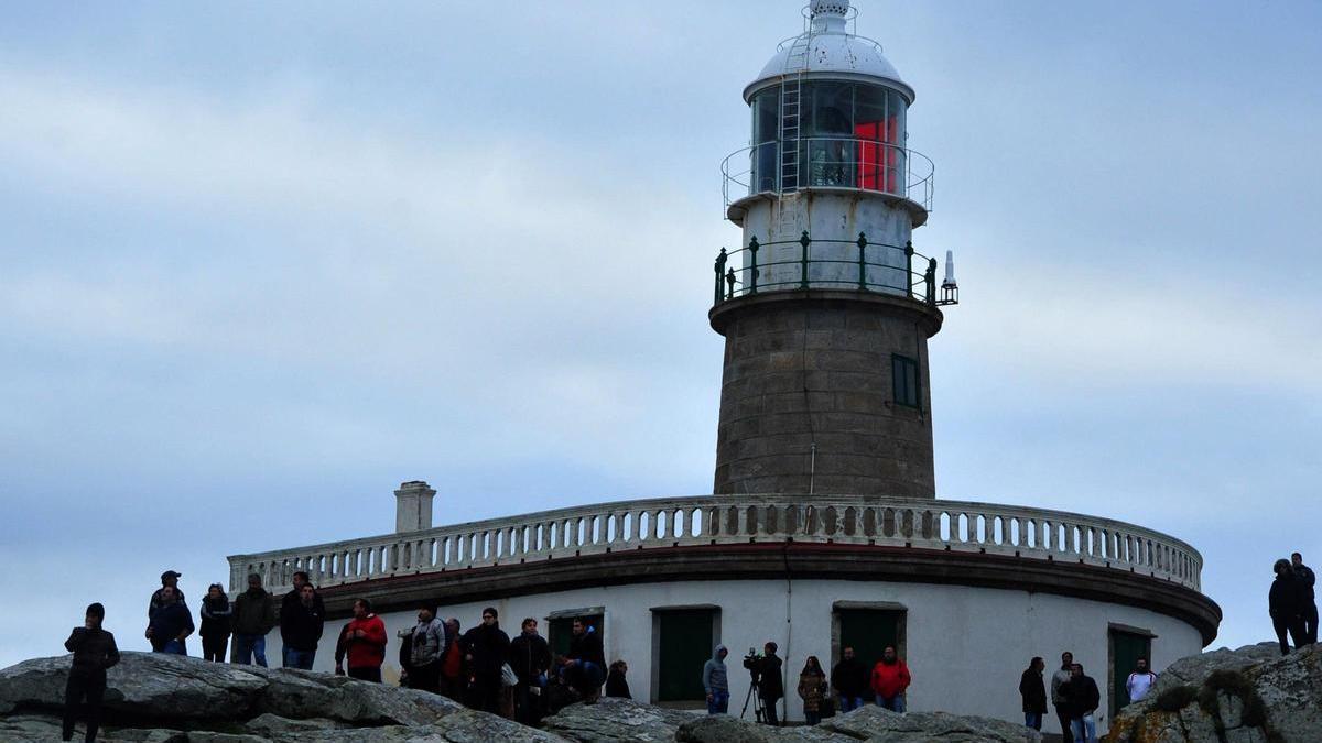 Vista del faro de Corrubedo en una imagen de archivo.