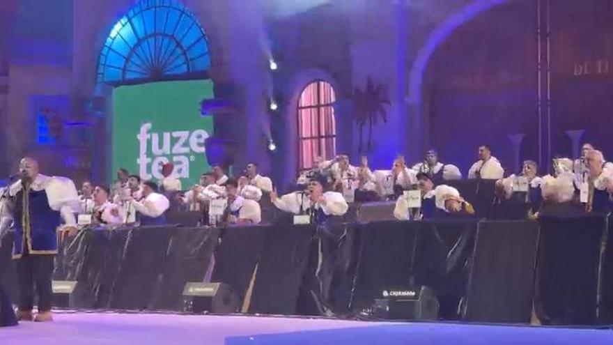 Zeta-Zetas en su presentación