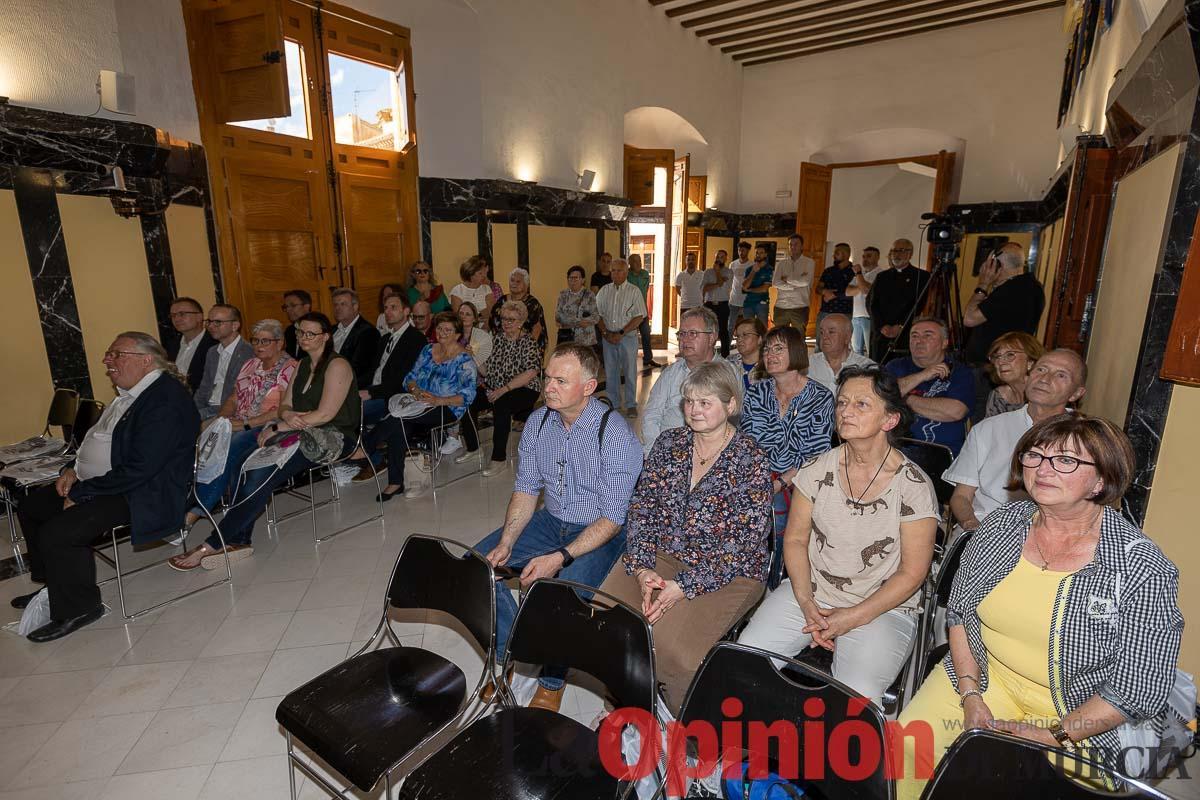 Recepción en Caravaca a la ciudad hermana de Obertshausen