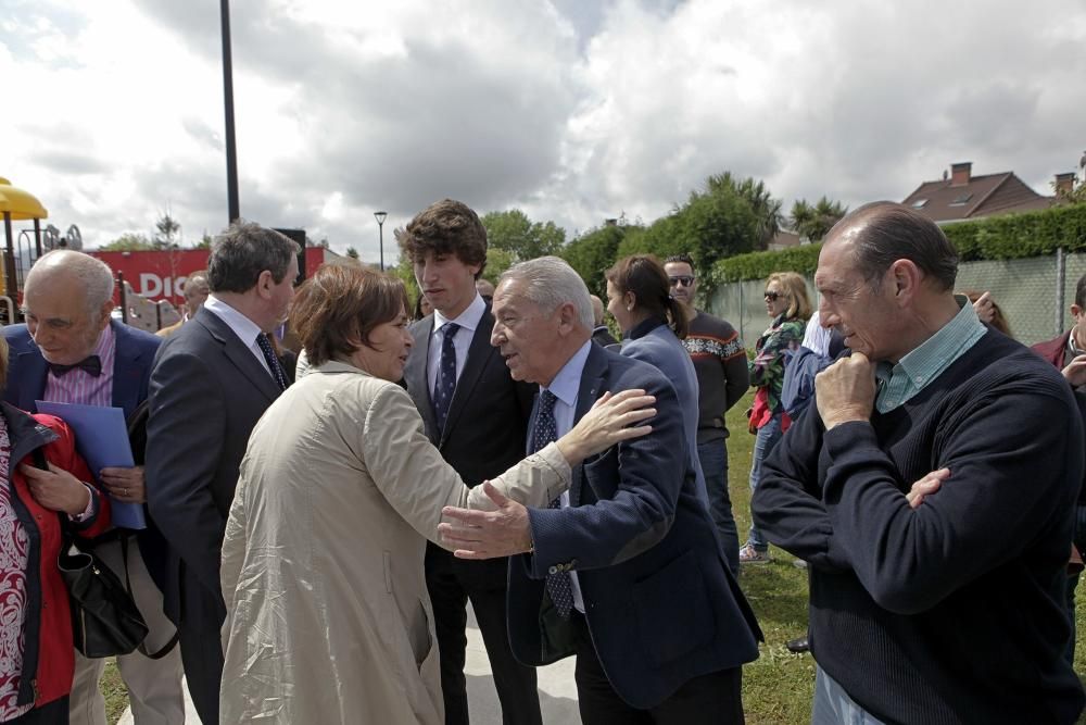 Inauguración del parque Alejo Caso en La Guía