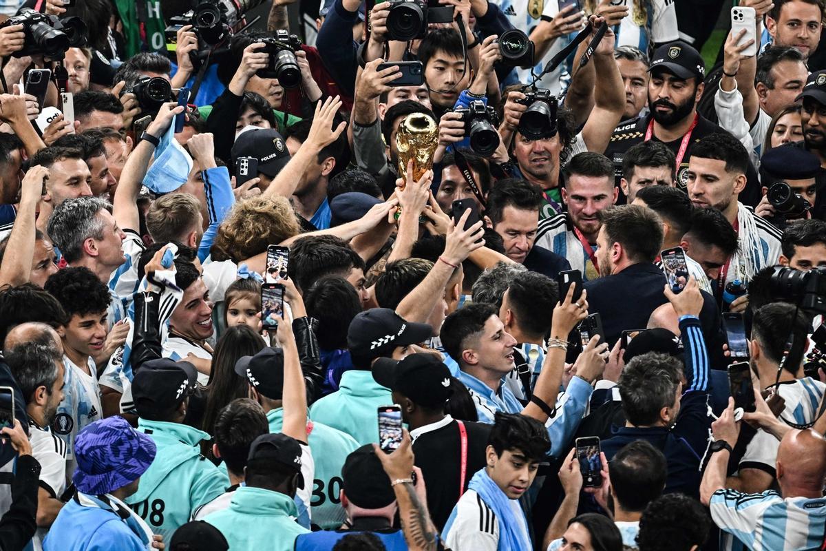 Imposible no emocionarse: las imágenes imborrables que deja la celebración de Argentina Imposible no emocionarse: las imágenes imborrables que deja la celebración de Argentina