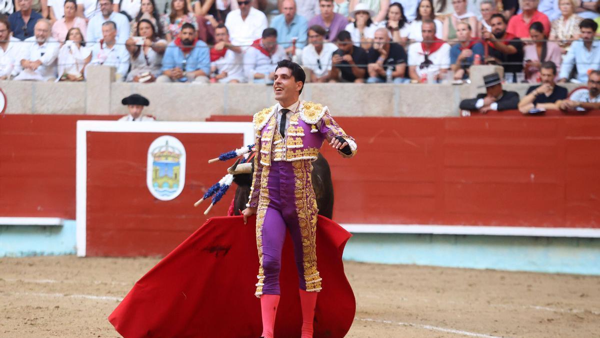 Alejandro Talavante en la pasada edición de la feria taurina de Pontevedra.