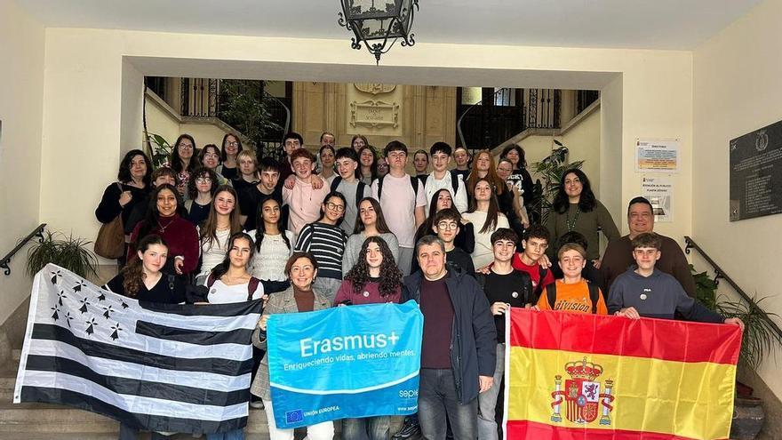 Segorbe da la bienvenida a más de 80 estudiantes 'Erasmus+' de tres países