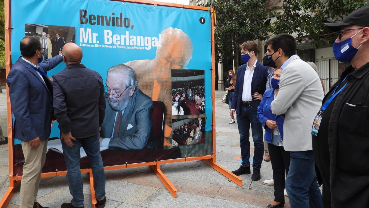 La exposición dedicada a García Berlanga puede visitarse en la avenida de Pontevedra.