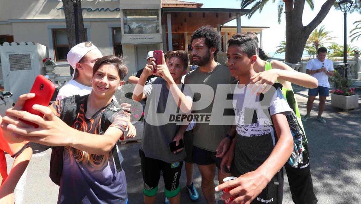 Salah, en Benicàssim Salah, en Benicàssim