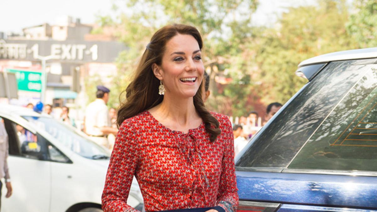 Los 4 looks de Kate Middleton en la India