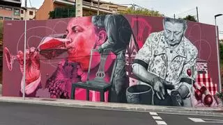 El mural de las tradiciones de La Victoria