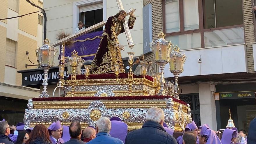 Procesión del Viernes Santo en Lucena.