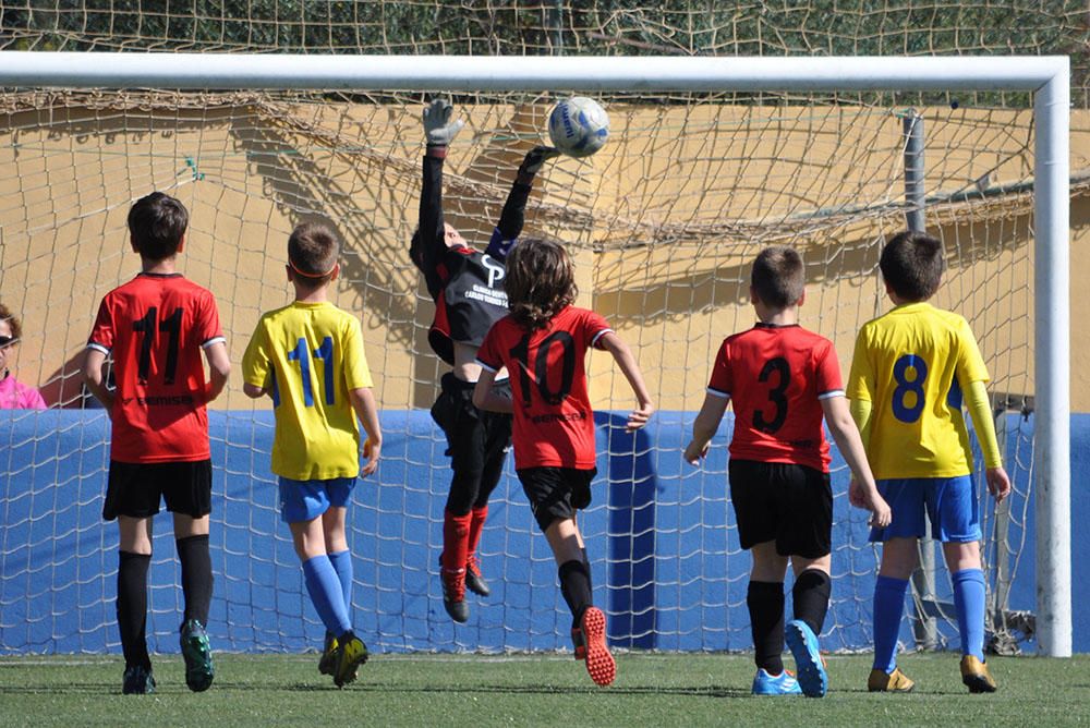 Fútbol base del fin de semana