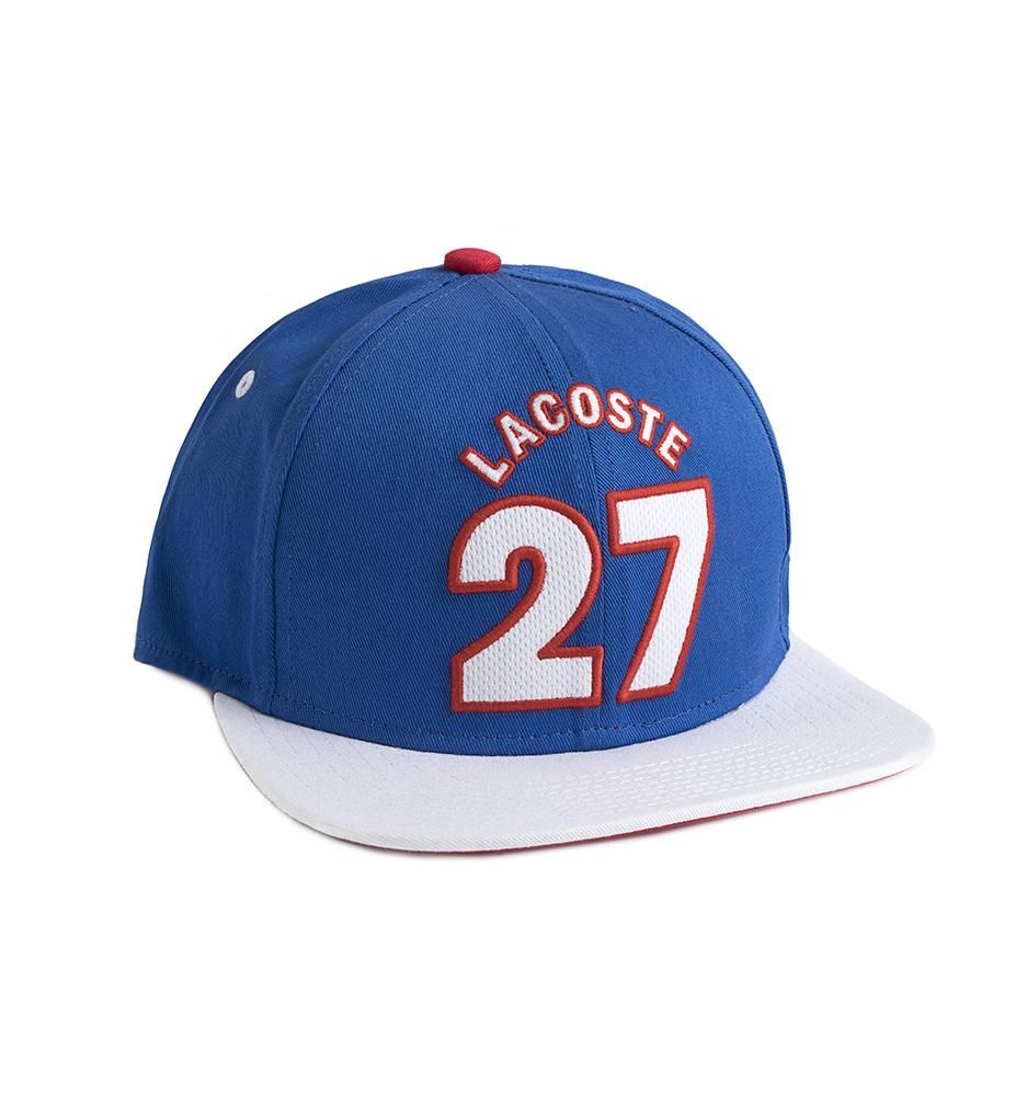 Athleisure para el weekend, gorra Lacoste